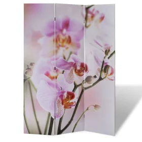Folding room divider screen with flowers 120x170 cm by vidaXL, Room dividers - Ref: Foro24-240475, Price: 107,47 €, Discount: %