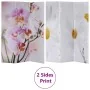 Folding room divider screen with flowers 120x170 cm by vidaXL, Room dividers - Ref: Foro24-240475, Price: 107,47 €, Discount: %