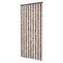 Beige and light brown chenille mosquito net curtain 90x220 cm by vidaXL, Mosquito nets for windows - Ref: Foro24-240571, Pric...