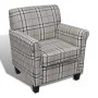 Sofa armchair with cream padded seat by vidaXL, Armchairs - Ref: Foro24-240978, Price: 190,38 €, Discount: %
