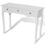 Console table with three white drawers by vidaXL, Side tables - Ref: Foro24-241143, Price: 159,38 €, Discount: %