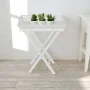 Side table with white tray by vidaXL, Side tables - Ref: Foro24-241148, Price: 75,32 €, Discount: %