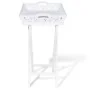 Side table with white tray by vidaXL, Side tables - Ref: Foro24-241148, Price: 75,32 €, Discount: %