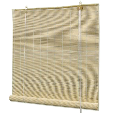 Natural bamboo roller blinds 80x160 cm by vidaXL, Blinds and blinds - Ref: Foro24-241320, Price: 19,92 €, Discount: %