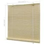 Persianas enrollables de bambú natural 120x160 cm de vidaXL, Persianas y estores - Ref: Foro24-241322, Precio: 24,61 €, Descu...