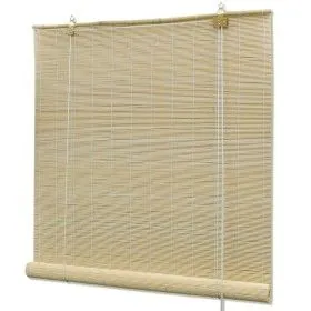 Bambus-Rollläden 120x220 cm von vidaXL, Jalousien und Jalousien - Ref: Foro24-241323, Preis: 25,17 €, Rabatt: %