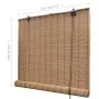 Persianas enrollables de bambú marrón 120x160 cm de vidaXL, Persianas y estores - Ref: Foro24-241328, Precio: 31,17 €, Descue...
