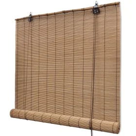 Persianas enrollables de bambú marrón 140x160 cm de vidaXL, Persianas y estores - Ref: Foro24-241330, Precio: 33,42 €, Descue...