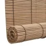 Brown bamboo roller blinds 140x160 cm by vidaXL, Blinds and blinds - Ref: Foro24-241330, Price: 35,15 €, Discount: %