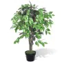 Künstliche Ficusbaumpflanze mit Topf 90 cm von vidaXL, Künstliche Flora - Ref: Foro24-241359, Preis: 45,56 €, Rabatt: %