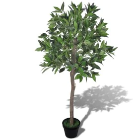 Árbol de laurel artificial con maceta, 120 cm de alto de vidaXL, Flora artificial - Ref: Foro24-241368, Precio: 50,92 €, Desc...