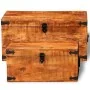 Storage Chest Set 2 Pcs Rough Mango Wood by vidaXL, Storage trunks - Ref: Foro24-241634, Price: 236,40 €, Discount: %
