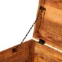 Rough Mango Wood Cubic Storage Chest by vidaXL, Storage trunks - Ref: Foro24-241636, Price: 148,49 €, Discount: %