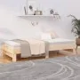 Removable sofa bed solid pine wood 2x(90x200) cm by vidaXL, Beds and slatted bases - Ref: Foro24-823379, Price: 130,83 €, Dis...