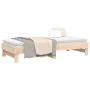 Removable sofa bed solid pine wood 2x(90x200) cm by vidaXL, Beds and slatted bases - Ref: Foro24-823379, Price: 130,83 €, Dis...