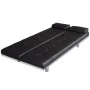 Sofa bed with two adjustable black artificial leather cushions by vidaXL, Sofas - Ref: Foro24-241722, Price: 333,61 €, Discou...