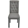 Dining chairs 2 units light gray fabric by vidaXL, dining chairs - Ref: Foro24-242222, Price: 183,32 €, Discount: %