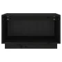 Massives Kiefernholz-TV-Möbel in Schwarz 60x35x35 cm von vidaXL, TV-Möbel - Ref: Foro24-813828, Preis: 35,34 €, Rabatt: %