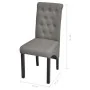 Dining chairs 2 units light gray fabric by vidaXL, dining chairs - Ref: Foro24-242222, Price: 183,32 €, Discount: %