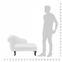 Diván de cuero sintético blanco de vidaXL, Divanes - Ref: Foro24-242405, Precio: 213,48 €, Descuento: %