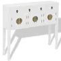 Weißes Sideboard im chinesischen Stil aus massivem Holz von vidaXL, Sideboards - Ref: Foro24-242647, Preis: 188,12 €, Rabatt: %