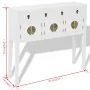White Solid Wood Chinese Style Sideboard by vidaXL, Sideboards - Ref: Foro24-242647, Price: 188,12 €, Discount: %