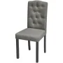 Swivel dining chairs 4 units gray fabric by vidaXL, dining chairs - Ref: Foro24-242224, Price: 242,93 €, Discount: %