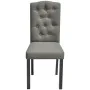 Swivel dining chairs 4 units gray fabric by vidaXL, dining chairs - Ref: Foro24-242224, Price: 242,93 €, Discount: %