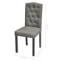 Swivel dining chairs 4 units gray fabric by vidaXL, dining chairs - Ref: Foro24-242224, Price: 242,93 €, Discount: %