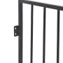 Kaminzaun für Haustiere aus schwarzem Stahl von vidaXL, Kaminschirme - Ref: Foro24-242684, Preis: 68,92 €, Rabatt: %