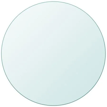 Round tempered glass table top 600 mm by vidaXL, Table tops - Ref: Foro24-243627, Price: 35,05 €, Discount: %
