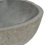 Oval river stone washbasin (37-46)x(29-36) cm by vidaXL, Sinks - Ref: Foro24-242667, Price: 91,15 €, Discount: %