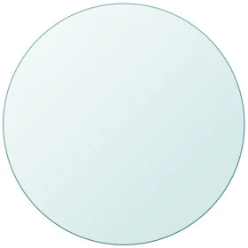 Round tempered glass tabletop 700 mm by vidaXL, Table tops - Ref: Foro24-243628, Price: 49,96 €, Discount: %