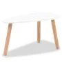 Couchtische 2 Einheiten aus massivem weißem Kiefernholz von vidaXL, Couchtisch - Ref: Foro24-244731, Preis: 99,10 €, Rabatt: %