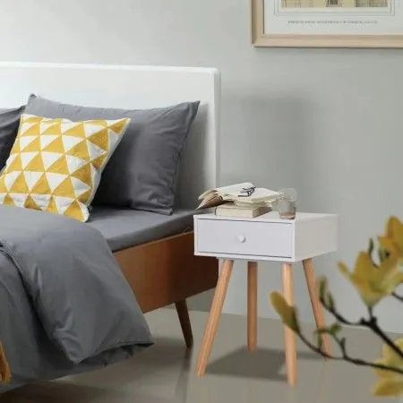 Bedside tables 2 pcs solid white pine wood 40x30x61 cm by vidaXL, Nightstands - Ref: Foro24-244740, Price: 96,05 €, Discount: %