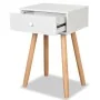 Bedside tables 2 pcs solid white pine wood 40x30x61 cm by vidaXL, Nightstands - Ref: Foro24-244740, Price: 96,05 €, Discount: %