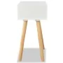 Bedside tables 2 pcs solid white pine wood 40x30x61 cm by vidaXL, Nightstands - Ref: Foro24-244740, Price: 96,05 €, Discount: %