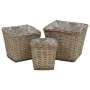 Wicker flower bed with PE lining 3 units by vidaXL, Pots and planters - Ref: Foro24-246833, Price: 44,10 €, Discount: %