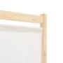 Divider screen with 6 cream fabric panels 240x170x4 cm by vidaXL, Room dividers - Ref: Foro24-248174, Price: 74,37 €, Discoun...