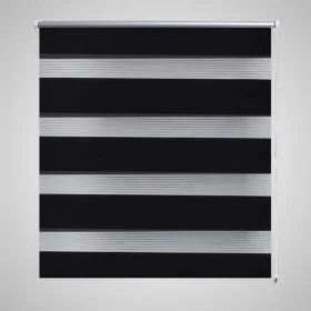 Zebra Blind 40 x 100 cm Black by vidaXL, Blinds and blinds - Ref: Foro24-240184, Price: 17,01 €, Discount: %
