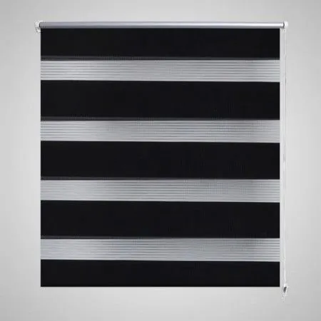 Zebra Blind 40 x 100 cm Black by vidaXL, Blinds and blinds - Ref: Foro24-240184, Price: 17,01 €, Discount: %