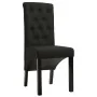 Esszimmerstühle 2 Einheiten aus schwarzem Stoff von vidaXL, Essstühle - Ref: Foro24-248991, Preis: 185,41 €, Rabatt: %