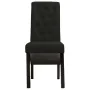 Dining chairs 2 units of black fabric by vidaXL, dining chairs - Ref: Foro24-248991, Price: 185,41 €, Discount: %