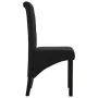 Dining chairs 2 units of black fabric by vidaXL, dining chairs - Ref: Foro24-248991, Price: 185,41 €, Discount: %