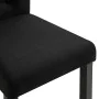 Dining chairs 2 units of black fabric by vidaXL, dining chairs - Ref: Foro24-248991, Price: 185,41 €, Discount: %
