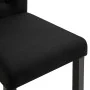 Esszimmerstühle 2 Einheiten aus schwarzem Stoff von vidaXL, Essstühle - Ref: Foro24-248991, Preis: 185,41 €, Rabatt: %
