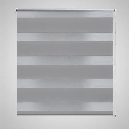 Zebra-Rollo, 80 x 150 cm, Grau von vidaXL, Jalousien und Jalousien - Ref: Foro24-240199, Preis: 21,05 €, Rabatt: %