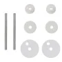 Toilet seats with 2 MDF stone lids by vidaXL, Toilet and bidet seats - Ref: Foro24-275910, Price: 80,14 €, Discount: %