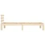 Solid wood bed frame 90x200 cm by vidaXL, Beds and slatted bases - Ref: Foro24-814739, Price: 68,23 €, Discount: %