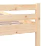 Solid wood bed frame 140x190 cm by vidaXL, Beds and slatted bases - Ref: Foro24-814799, Price: 96,85 €, Discount: %